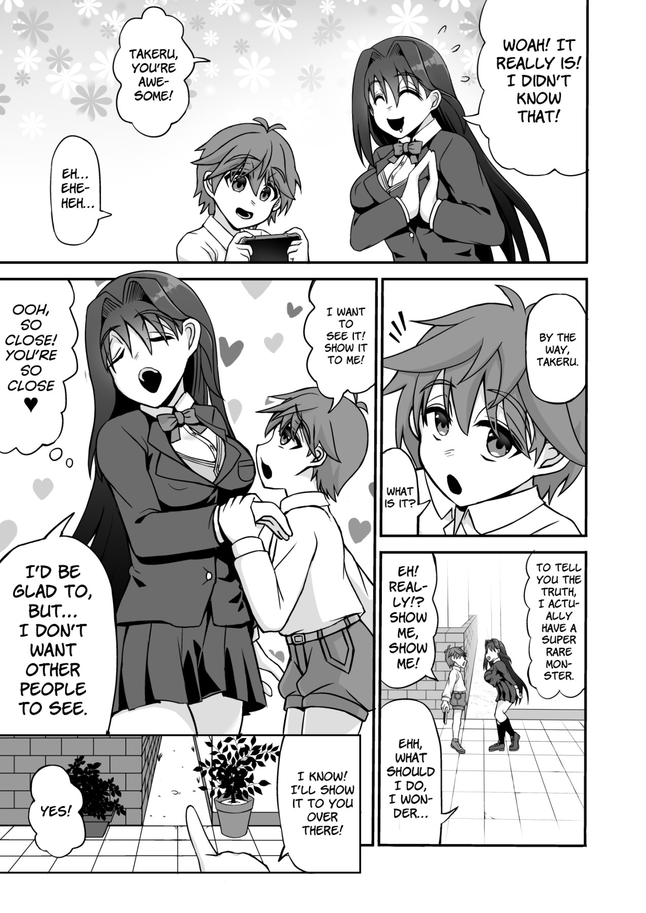 Hentai Manga Comic-The Sperm Squeezing Perverted Onee-san-Read-3